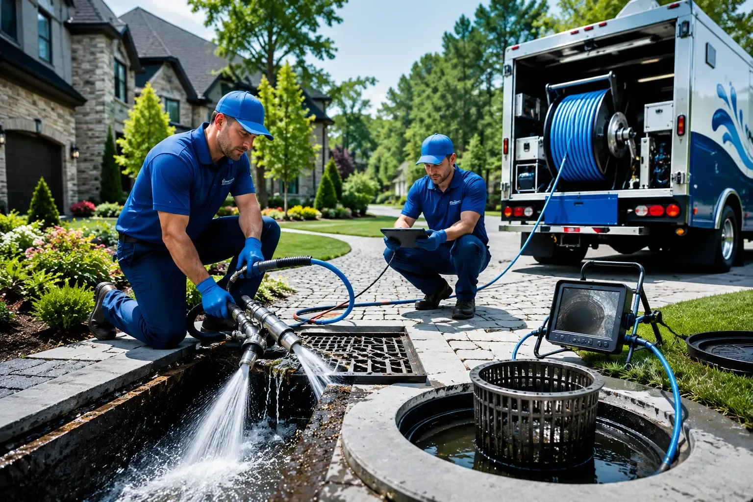 Local outdoor drain cleaning professionals in Elba, NE