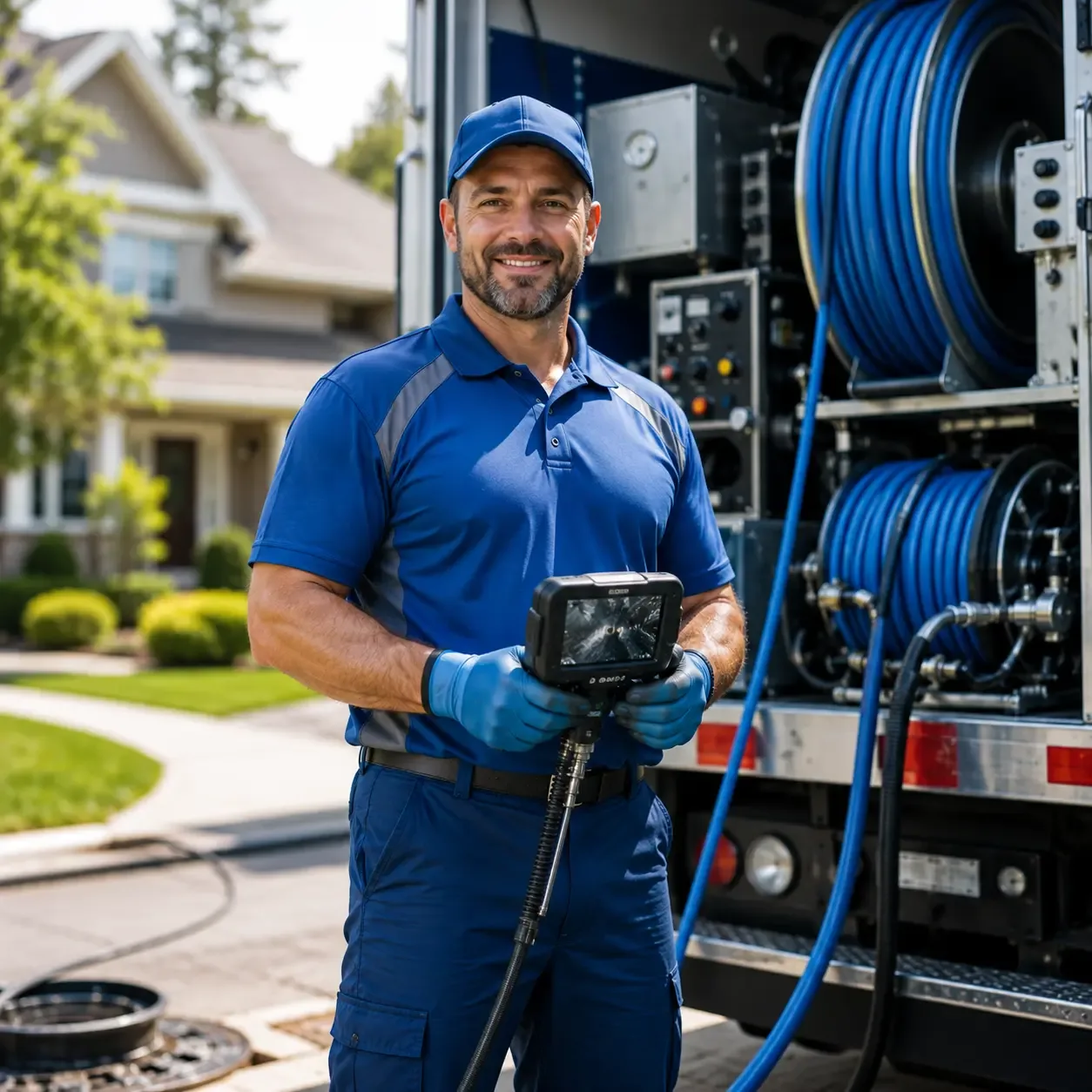 Local outdoor drain cleaning specialists in Elba, NE